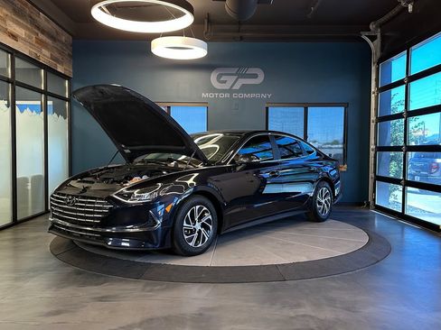 Used 2021 Hyundai Sonata Blue FWD image 24