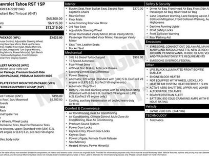 Used 2023 Chevrolet Tahoe RST w/ Luxury Package