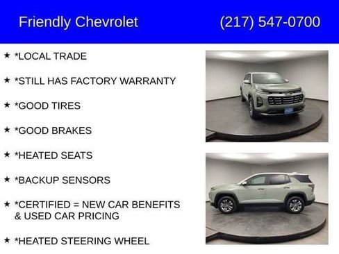 Certified 2025 Chevrolet Equinox LT AWD/4WD image 12