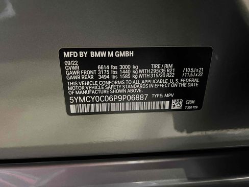 Used 2023 BMW X6 M w/ Competition Package image 83