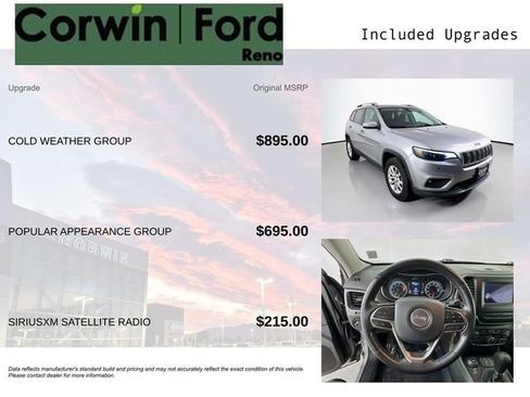 Used 2019 Jeep Cherokee Latitude w/ Cold Weather Group image 3