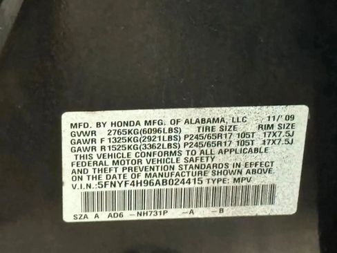 Used 2010 Honda Pilot Touring image 42