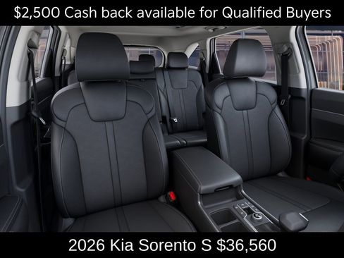 New 2026 Kia Sorento S w/ S Panoramic Sunroof Package image 16