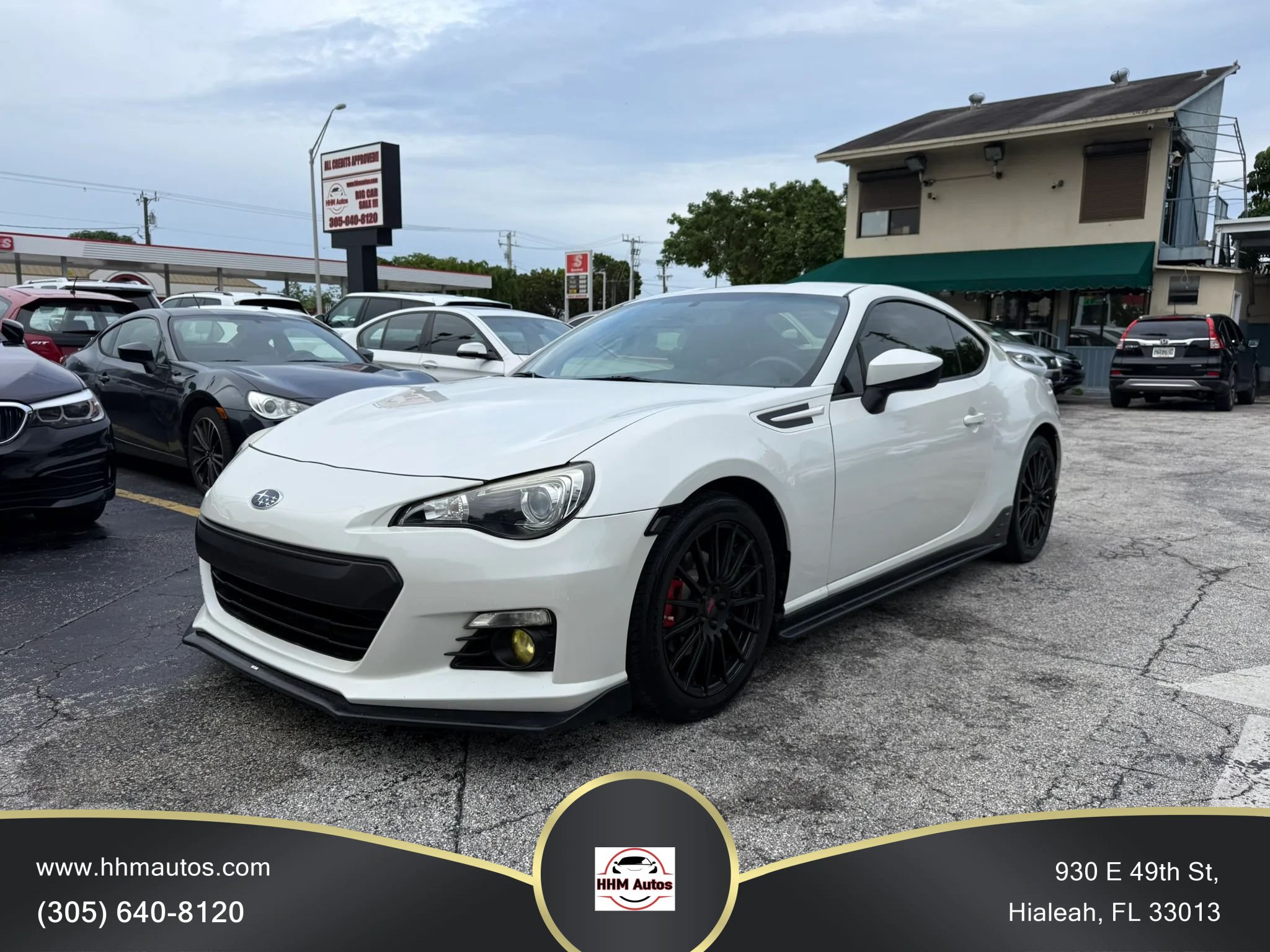 Used 2015 Subaru BRZ Series.Blue RWD image 1