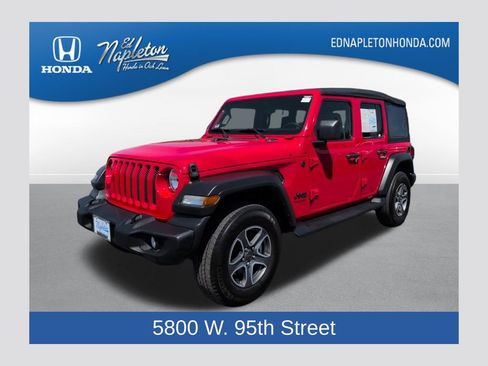 Used 2022 Jeep Wrangler Unlimited Sport AWD/4WD image 1