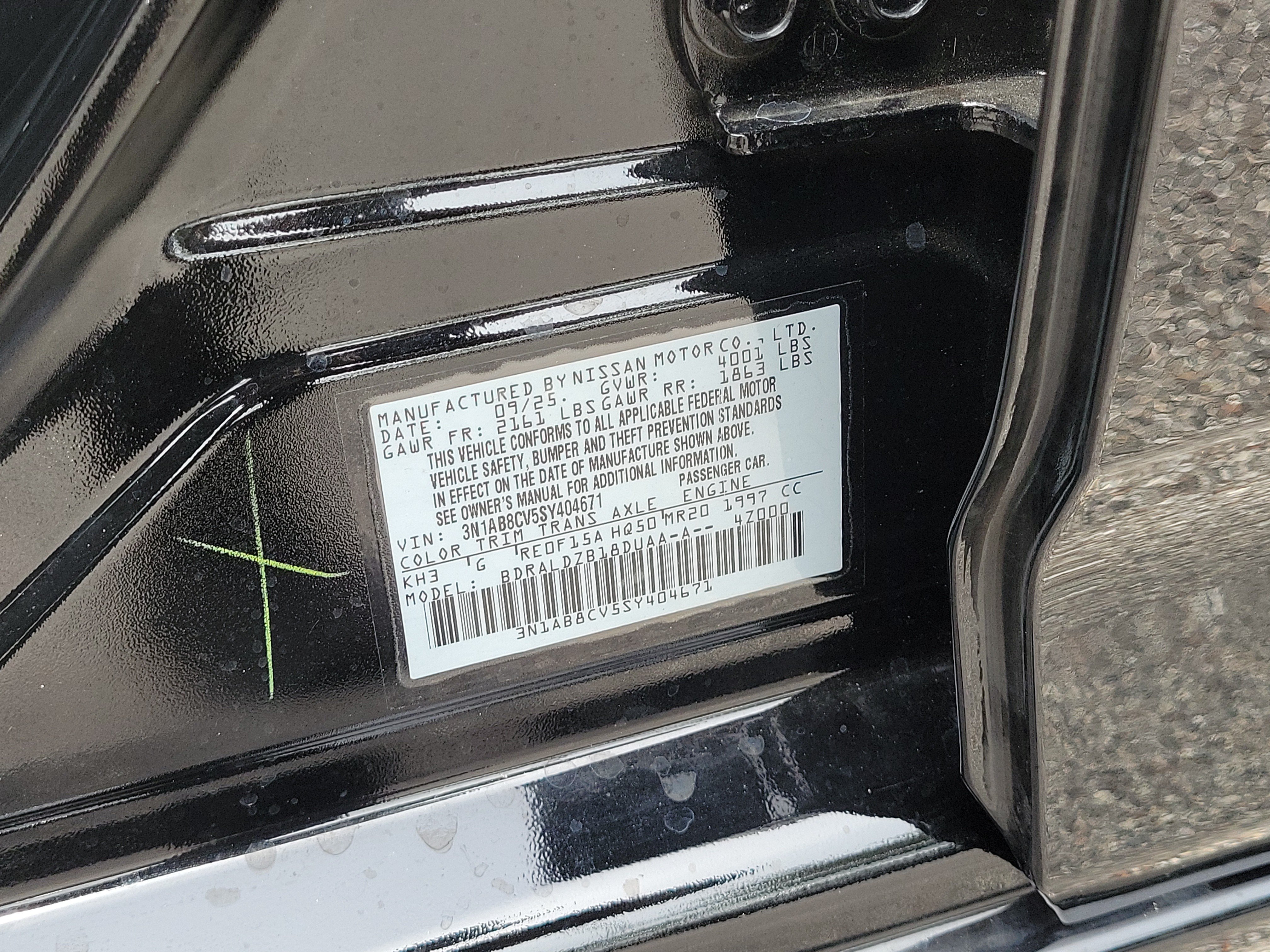 Certified 2025 Nissan Sentra SV w/ All-Weather Package FWD image 30