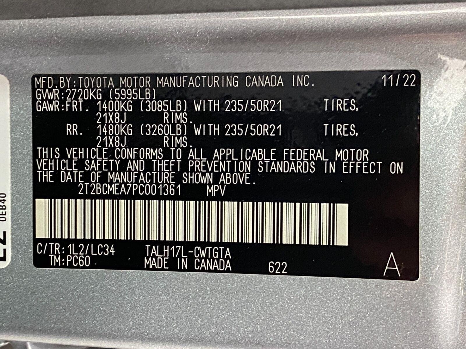 Used 2023 Lexus RX 500h F Sport w/ Accessory Package (Z1) AWD/4WD image 34