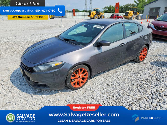 Used 2015 Dodge Dart SXT w/ Rallye Appearance Group FWD image 1