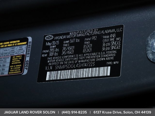 Used 2025 Hyundai Santa Fe Calligraphy AWD/4WD image 48