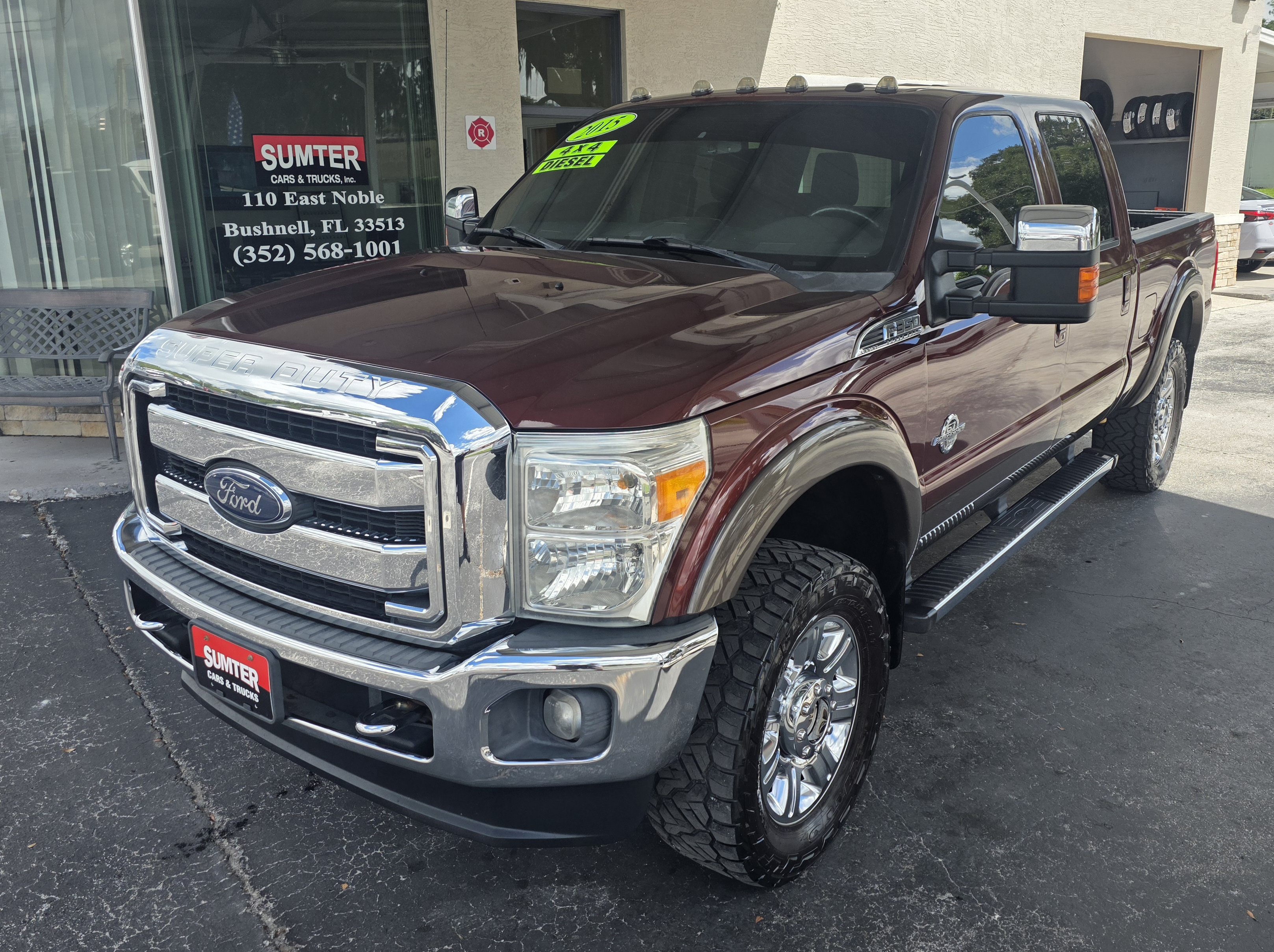 Used 2015 Ford F350 Lariat w/ Chrome Package AWD/4WD image 2
