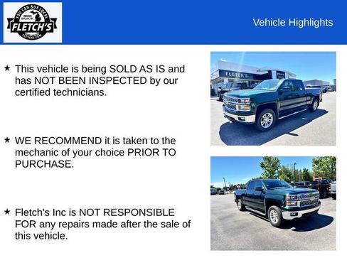 Used 2015 Chevrolet Silverado 1500 LT w/ All Star Edition AWD/4WD image 2