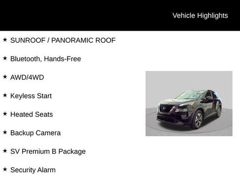 Used 2023 Nissan Rogue SV w/ SV Premium B Package AWD/4WD image 9