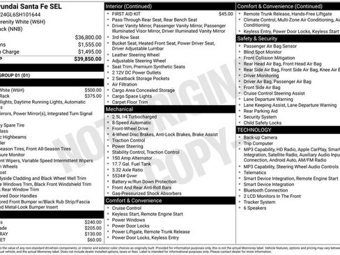 Used 2025 Hyundai Santa Fe SEL FWD image 2