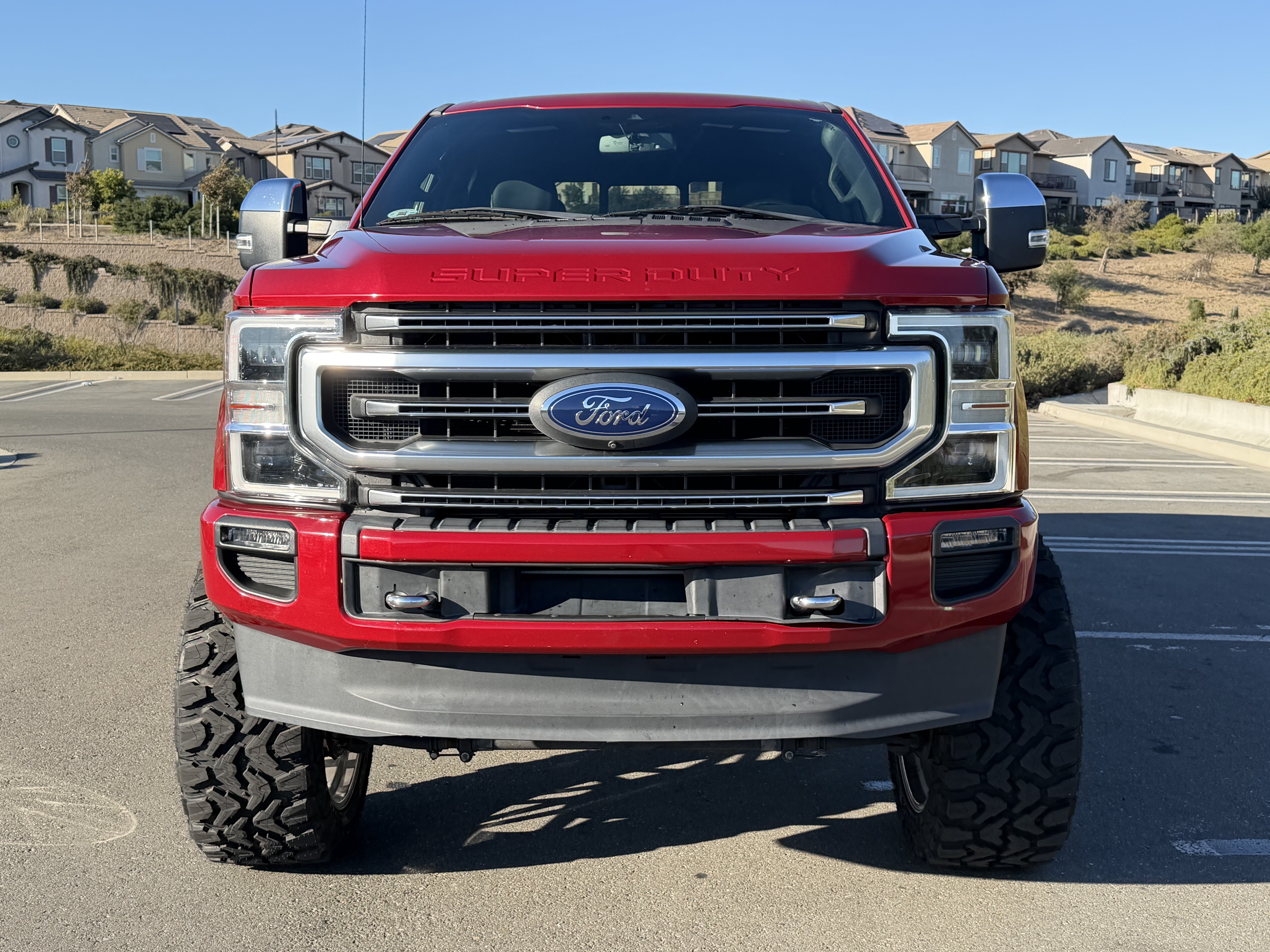 Used 2020 Ford F250 Platinum w/ FX4 Off-Road Package AWD/4WD image 7