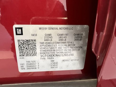 Used 2018 GMC Canyon All Terrain w/ Trailering Package image 45