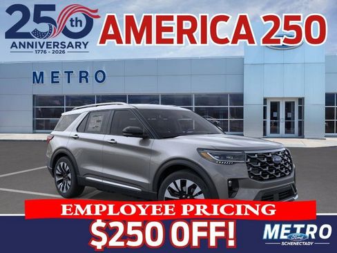 New 2026 Ford Explorer Platinum w/ LUX Leather Package AWD/4WD image 1