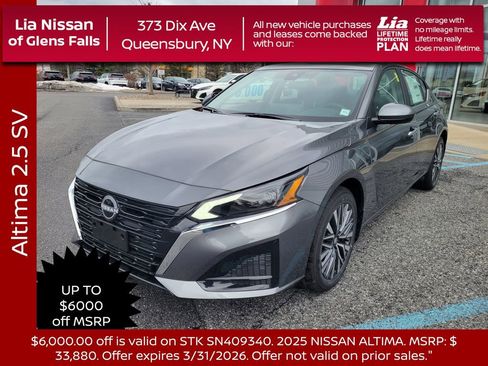 New 2025 Nissan Altima 2.5 SV w/ SV Premium Package image 8