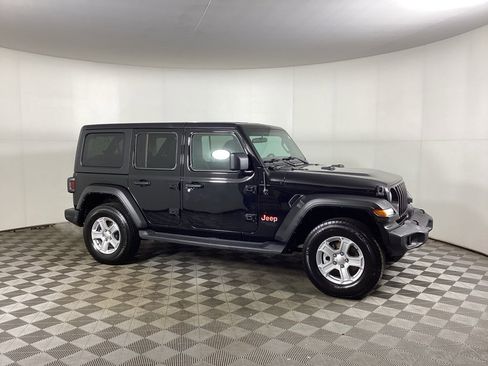 Used 2021 Jeep Wrangler Unlimited Sport image 1