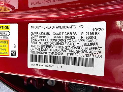 Used 2021 Honda Accord EX-L image 32