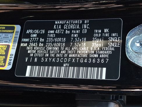 New 2026 Kia Sportage EX w/ EX Panorama Roof Package AWD/4WD image 13