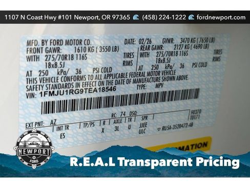 New 2026 Ford Expedition Tremor AWD/4WD image 33
