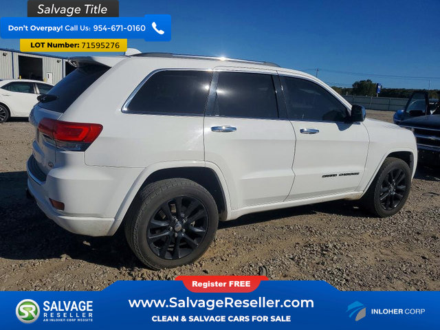 Used 2017 Jeep Grand Cherokee Overland AWD/4WD image 4