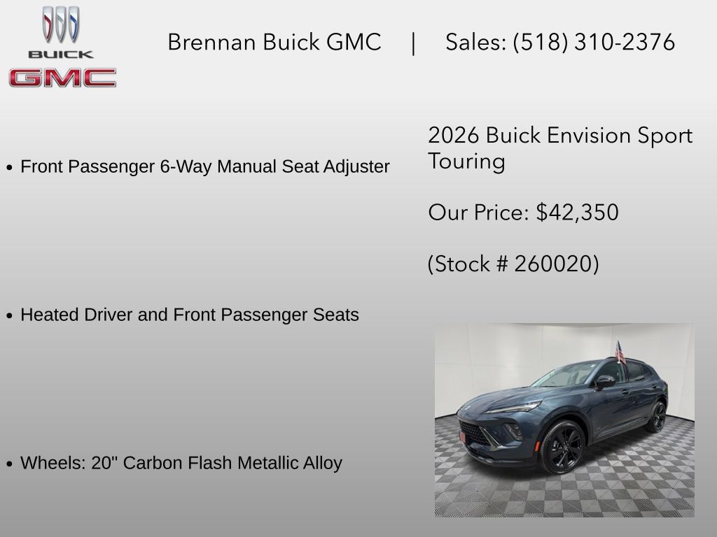 New 2026 Buick Envision Sport Touring AWD/4WD image 24