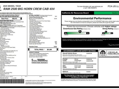 Used 2025 RAM 2500 Big Horn AWD/4WD image 2