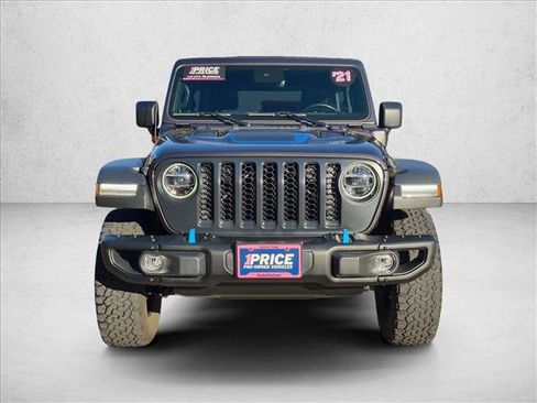 Used 2021 Jeep Wrangler Unlimited Rubicon 4xe w/ Steel Bumper Group AWD/4WD image 2