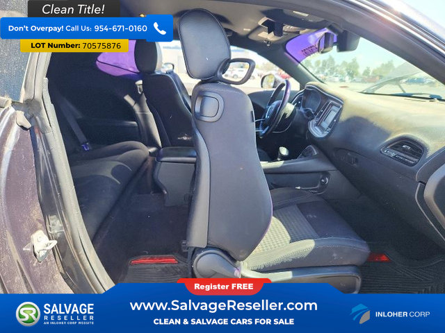 Used 2017 Dodge Challenger R/T w/ Blacktop Package RWD image 13