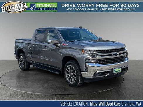 Used 2021 Chevrolet Silverado 1500 LT w/ Z71 Off-Road Package AWD/4WD image 1