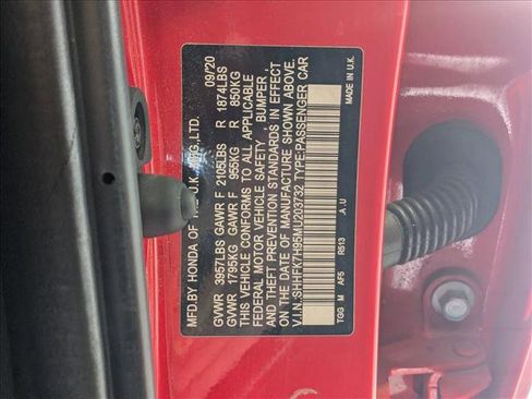 Used 2021 Honda Civic Sport Touring image 14