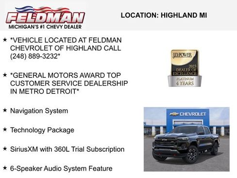 New 2026 Chevrolet Colorado Z71 image 3