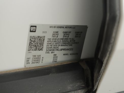 Used 2023 Chevrolet Tahoe High Country w/ Premium Package 2 image 9