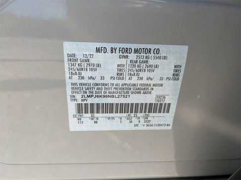 Used 2022 Lincoln Nautilus Reserve image 39