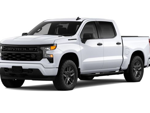 New 2026 Chevrolet Silverado 1500 Custom w/ Turbomax Blackout Package RWD image 25