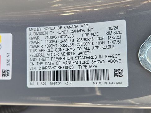 Certified 2025 Honda CR-V EX-L image 26