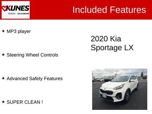 Used 2020 Kia Sportage LX FWD image 3