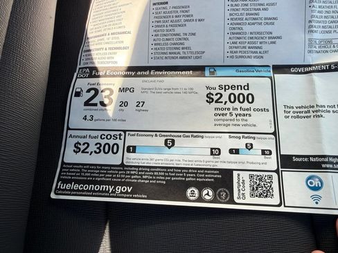 Used 2025 Buick Enclave Preferred w/ LPO, Floor Liner Package FWD image 48