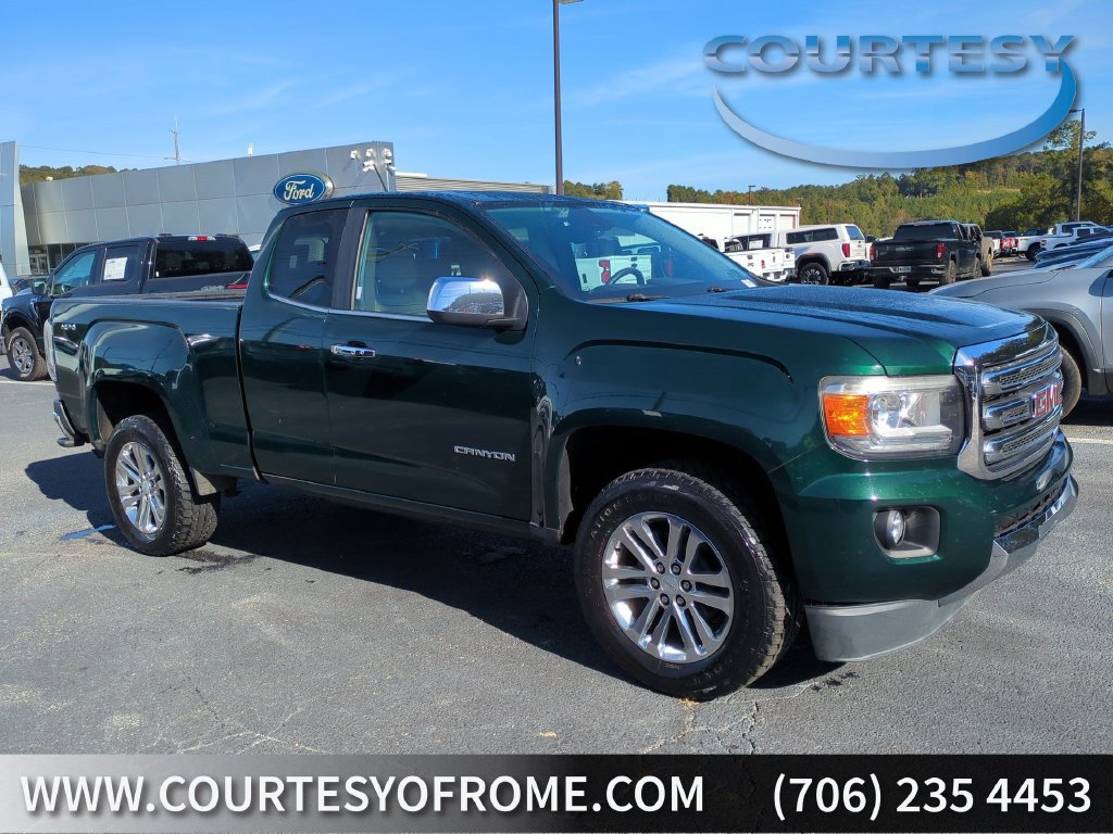Used 2015 GMC Canyon SLT w/ Driver Alert Package AWD/4WD image 1