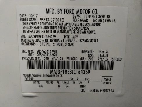 Used 2018 Ford EcoSport S FWD image 33