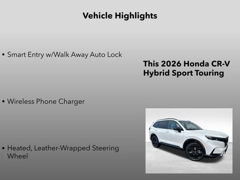 New 2026 Honda CR-V Sport Touring image 20