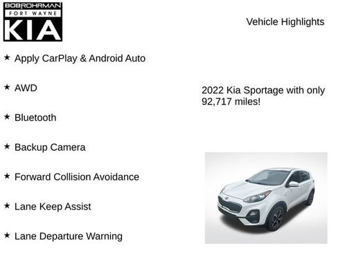 Used 2022 Kia Sportage LX AWD/4WD image 6