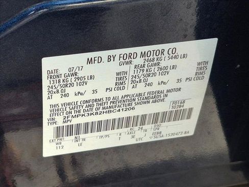 Used 2017 Ford Edge Titanium w/ Technology Package FWD image 17