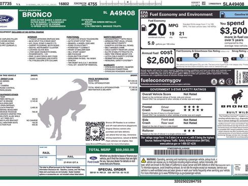 New 2025 Ford Bronco Outer Banks image 7