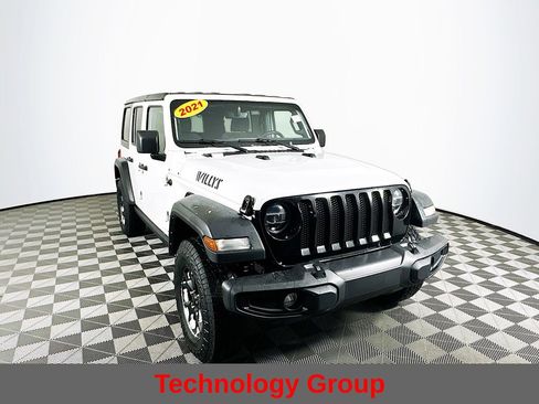 Used 2021 Jeep Wrangler Unlimited Sport image 4