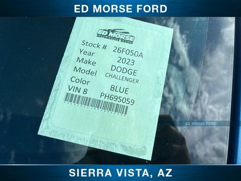 Used 2023 Dodge Challenger R/T Scat Pack RWD image 2