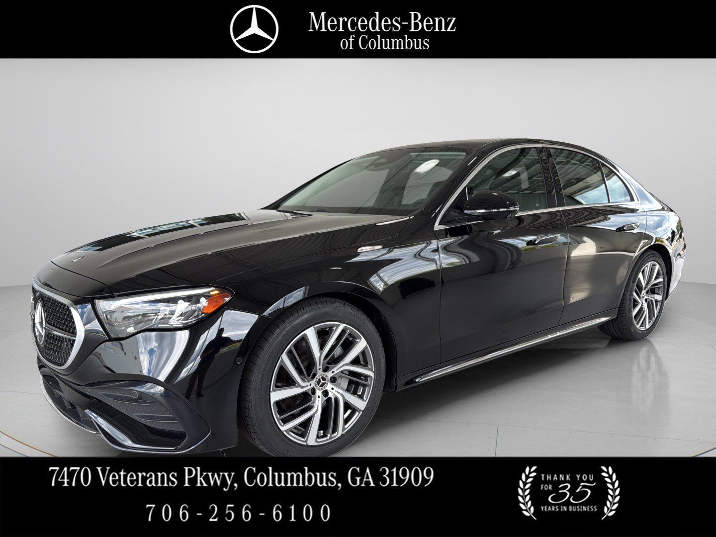 Certified 2025 Mercedes-Benz E 350 4MATIC Sedan w/ Winter Package image 1