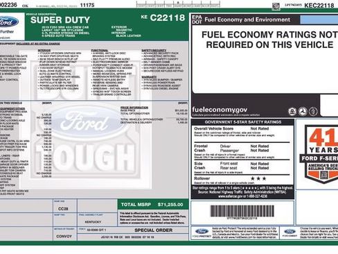 Certified 2019 Ford F250 Lariat w/ Lariat Ultimate Package AWD/4WD image 3