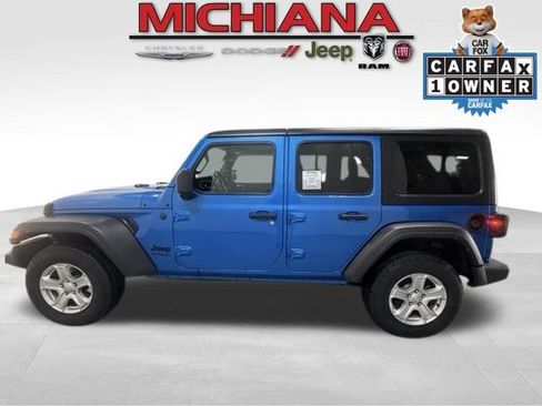 Certified 2022 Jeep Wrangler Unlimited Sport AWD/4WD image 1